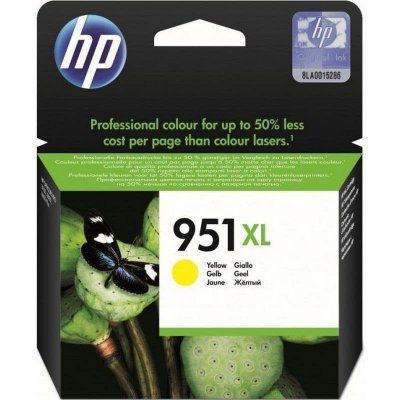 HP Cartouche d'encre  N&deg;951XL Jaune