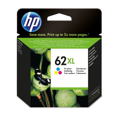 HP Cartouche d'encre  PACK 62 COULEUR XL