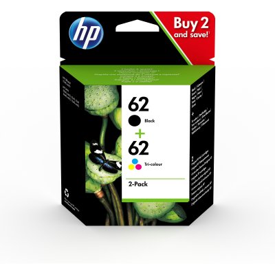 HP Cartouche d'encre  PACK 62 N+3CL
