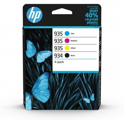 HP Cartouche d'encre  pack 934 Noir + 935 3 couleurs 