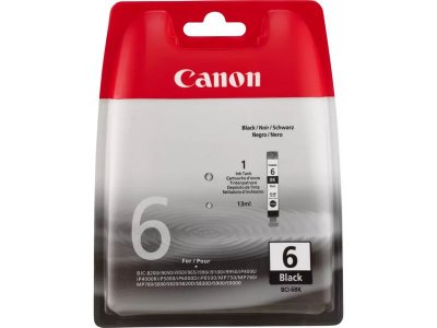 CANON Cartouche d'encre noire  BCI-6BK