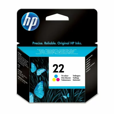 HP Cartouche d'encre originale  22 Tricolore Oui Cyan/Magenta/Jaune