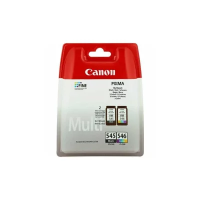 CANON Cartouche d'encre PG-545 noir + CL-546 couleurs + Papier 