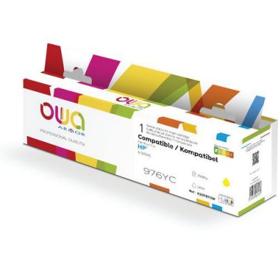 OWA Cartouche D'encre Remanufactur&eacute;e Hp 976yc - Jaune