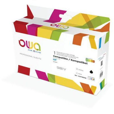OWA Cartouche D'encre Remanufactur&eacute;e Hp 981y - Noir