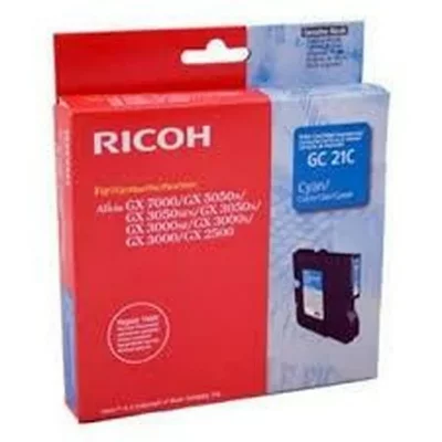 RICOH Cartouche d'encre  GC21C - Cyan