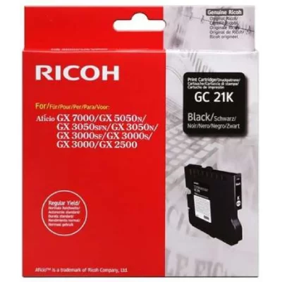 RICOH Cartouche d'encre  GC21K - Noir