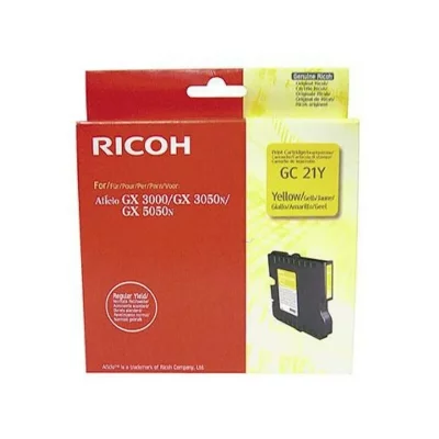 RICOH Cartouche d'encre  GC21Y - Jaune