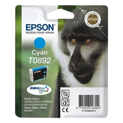 EPSON Cartouche d'encre T0892 cyan (C13T08924010) - 