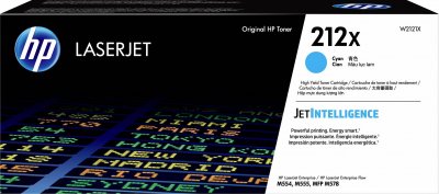 HP Cartouche de toner d'origine  212X Cyan - W2121X 
