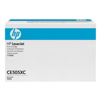 HP Cartouche de toner  CE505XC Noir haute capacit&eacute; 6500 pages - Neuf