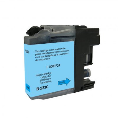 UPRINT Cartouche Encre  Compatible Brother Lc-223c Cyan