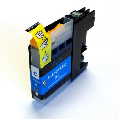 UPRINT Cartouche encre  compatible BROTHER LC125XL cyan
