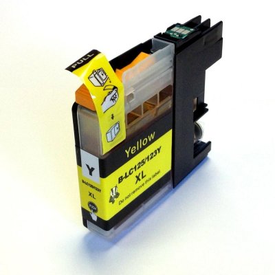 UPRINT Cartouche encre  compatible BROTHER LC125XL jaune
