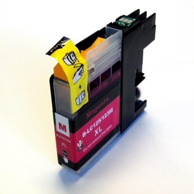 UPRINT Cartouche encre  compatible BROTHER LC125XL magenta
