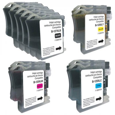 UPRINT Cartouche encre  compatible BROTHER LC127XL noire