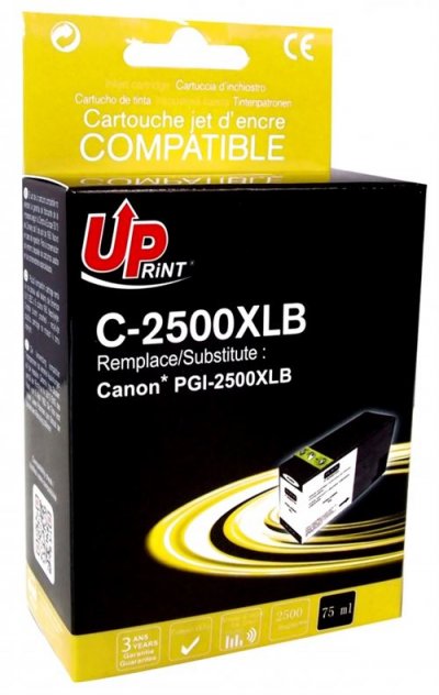 UPRINT Cartouche encre  compatible CANON PGI2500XLBK noir