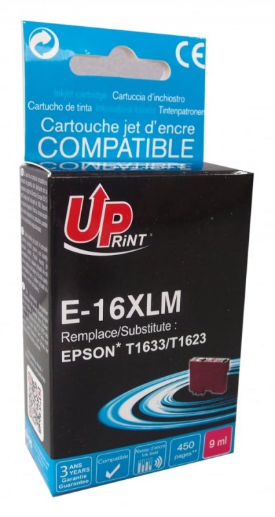 UPRINT Cartouche encre  compatible EPSON T16XL magenta