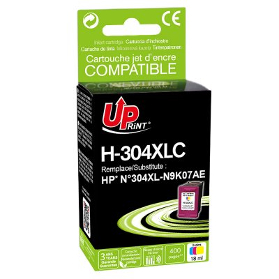 Cartouche encre UPrint compatible HP 304XL couleur