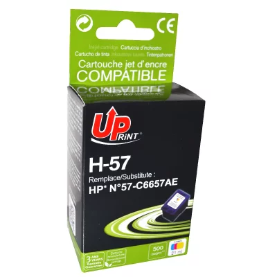 UPRINT Cartouche encre  compatible HP 57 couleur