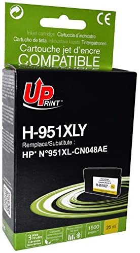 UPRINT Cartouche encre  compatible HP 951XL jaune - Neuf