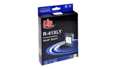 UPRINT Cartouche encre  compatible RICOH GC-41Y jaune