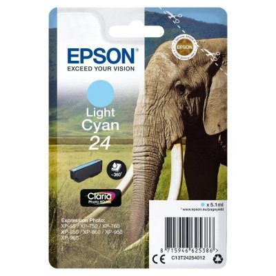 EPSON Cartouche  C13T24254012 24 - Cyan