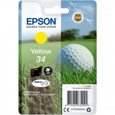 EPSON Cartouche  C13T34644010 - Yellow