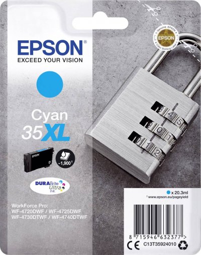 EPSON cartouche  CADENAS 35XL CYAN