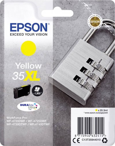 EPSON cartouche  CADENAS 35XL YELLOW