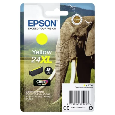 EPSON cartouche  ELEPHANT 24XL YELLOW