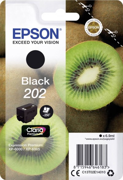 EPSON cartouche  KIWI 202 BLACK
