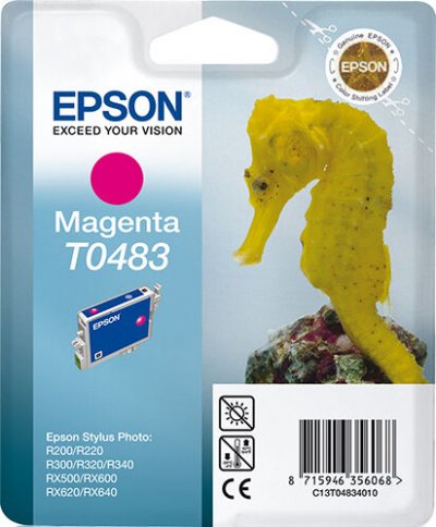EPSON Cartouche  T0483 magenta QuickDry