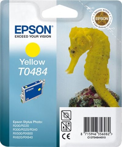 EPSON Cartouche  T0484 jaune QuickDry