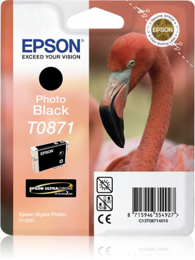 EPSON cartouche  T08714010 - Noir photo