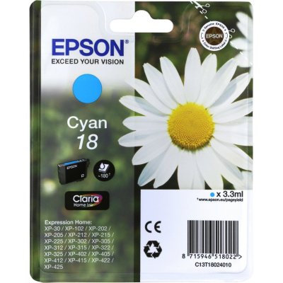 EPSON Cartouche  T180240 Cyan