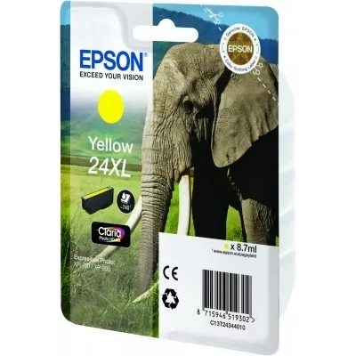 EPSON Cartouche  T243440 Jaune Haute Capacit&eacute;