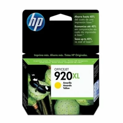 HP Cartouche  920 XL Jaune (CD974AE)