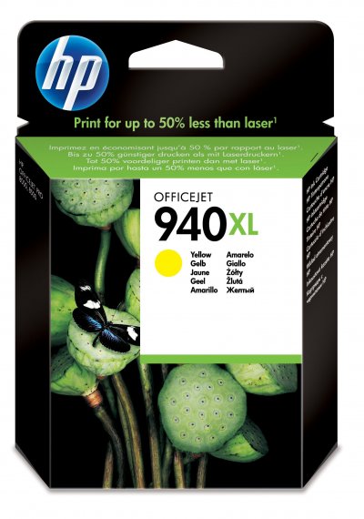 HP Cartouche  940XL - Jaune