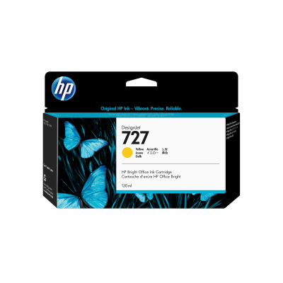 HP Cartouche  B3P21A n&deg;727 - Yellow
