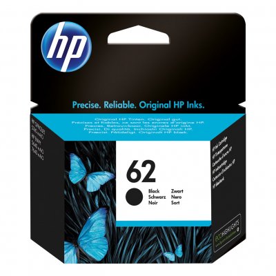 HP Cartouche  C2P04AE n&deg;62 - Noir