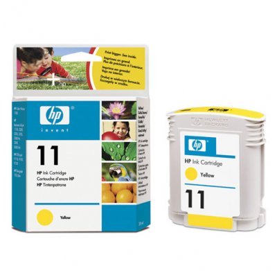 HP Cartouche  C4838A - Jaune 11
