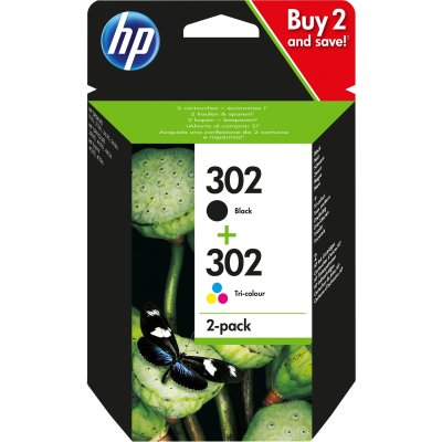 HP cartouche  CARTOUCHE D'ENCRE 302 COMBO PACK .