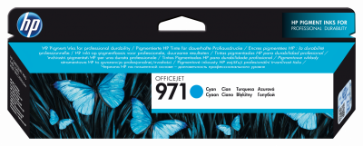 HP cartouche  INK CARTRIDGE NO 971 CYAN