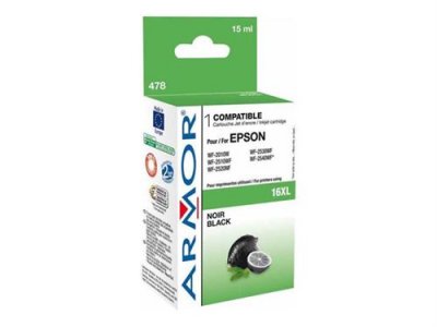 ARMOR Cartouche jet d'encre Epson T163XL haute capacit&eacute; noir compatible 