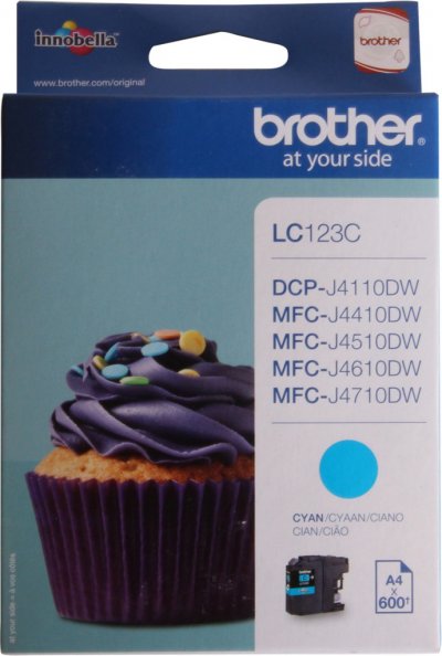 BROTHER Cartouche LC123C Cyan