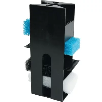 ZOLUX Cartouche mousse charbon actif pour filtre iseo aquarium  Noir