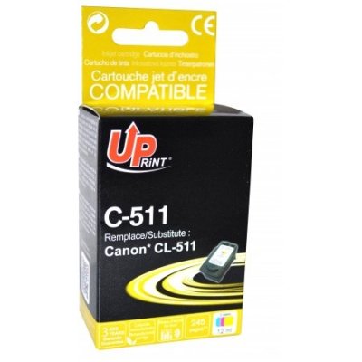 UPRINT Cartouche PREMIUM compatible CANON CL-511 couleur - Neuf