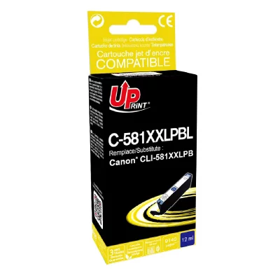 UPRINT Cartouche PREMIUM compatible CANON CLI-581PB XXL photo bleu