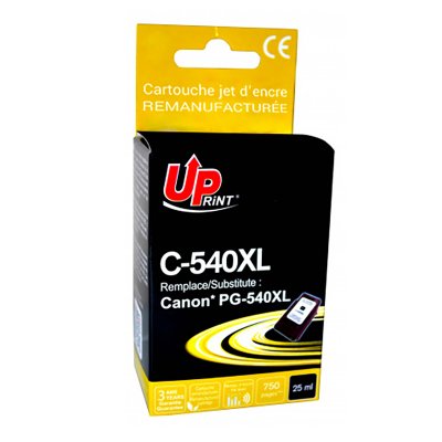 UPRINT Cartouche Premium Compatible Canon Pg-540 Xl Noir